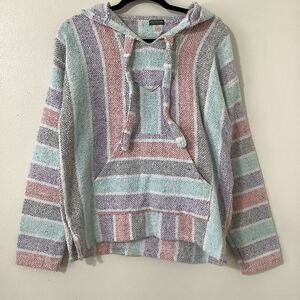 Earthbound Bohemian Boho Hippie Festival Outdoorsy Cabincore Pastel Hoodie S